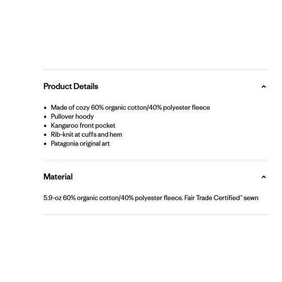 Patagonia Kids Lightweight Graphic Hoody Sweatshirt XL Ridge Rise Stripe - Picture 10 of 10